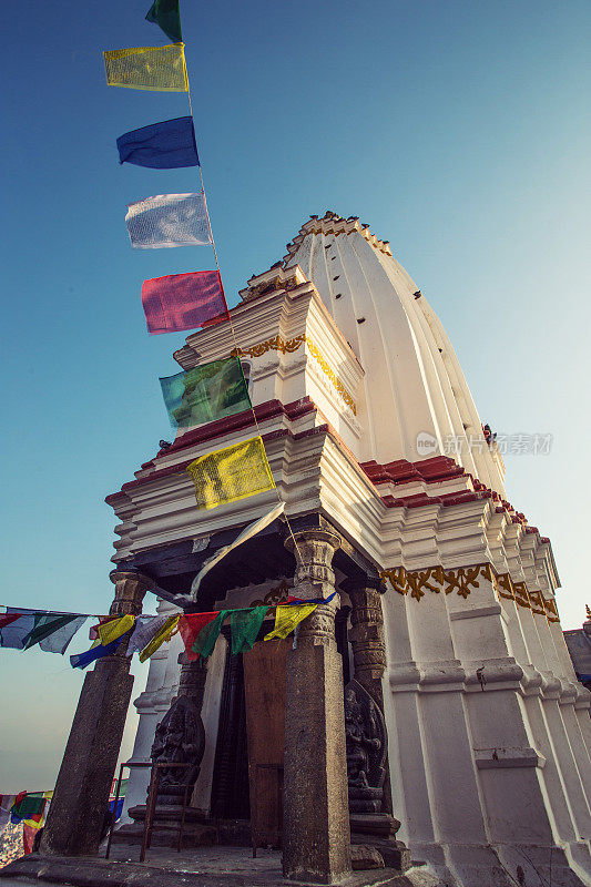 尼泊尔加德满都Bodhnath stupa